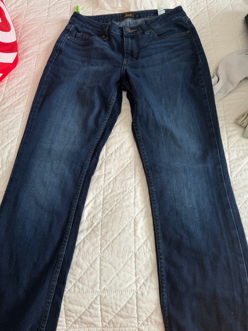 Lee Women's Boot Cut Jeans - Dark Blue Wash